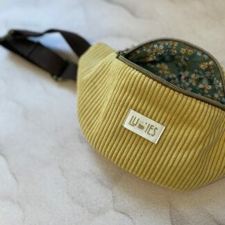 Sac banane Mini côtelé