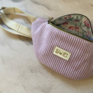 Sac banane Mini côtelé