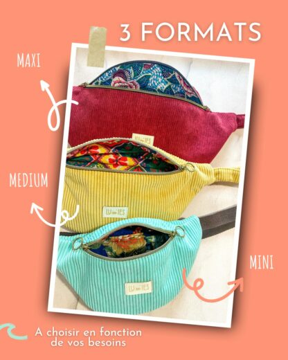 Sac banane Mini côtelé – Image 4