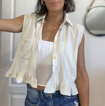 Chemise upcyclée Nina – Image 2