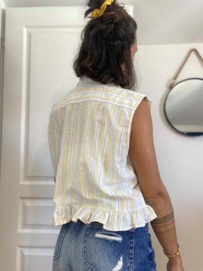 Chemise upcyclée Nina – Image 3