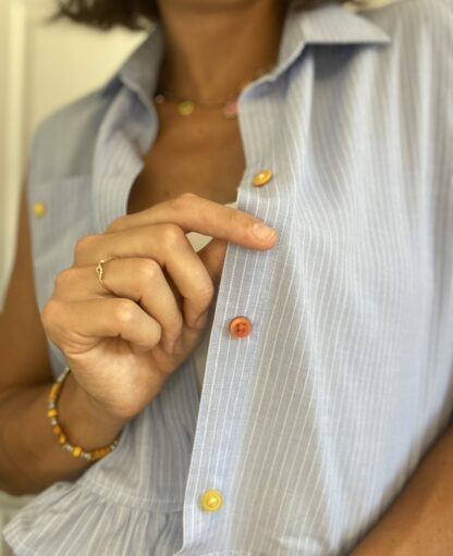 Chemise upcyclée Nina – Image 4