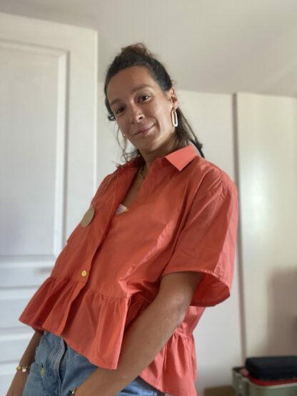 Chemise upcyclée Frida – Image 2
