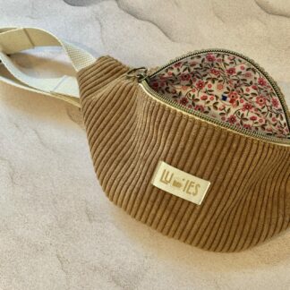 Sac banane Mini côtelé