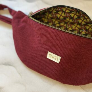 Sac banane Maxi côtelé