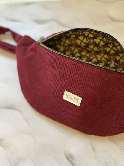 Sac banane Maxi côtelé