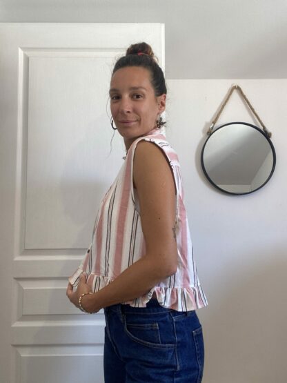 Chemise upcyclée Nina – Image 3