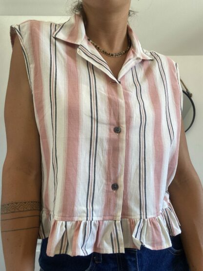 Chemise upcyclée Nina – Image 4