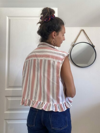 Chemise upcyclée Nina – Image 2