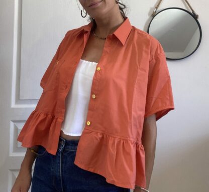 Chemise upcyclée Frida