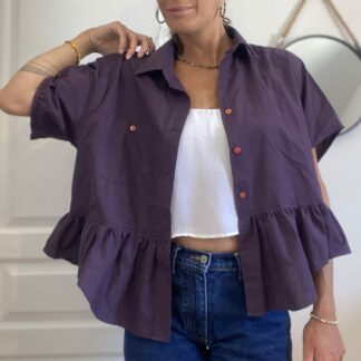 Chemise upcyclée Frida