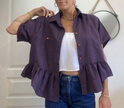 Chemise upcyclée Frida