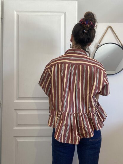 Chemise upcyclée Frida – Image 3