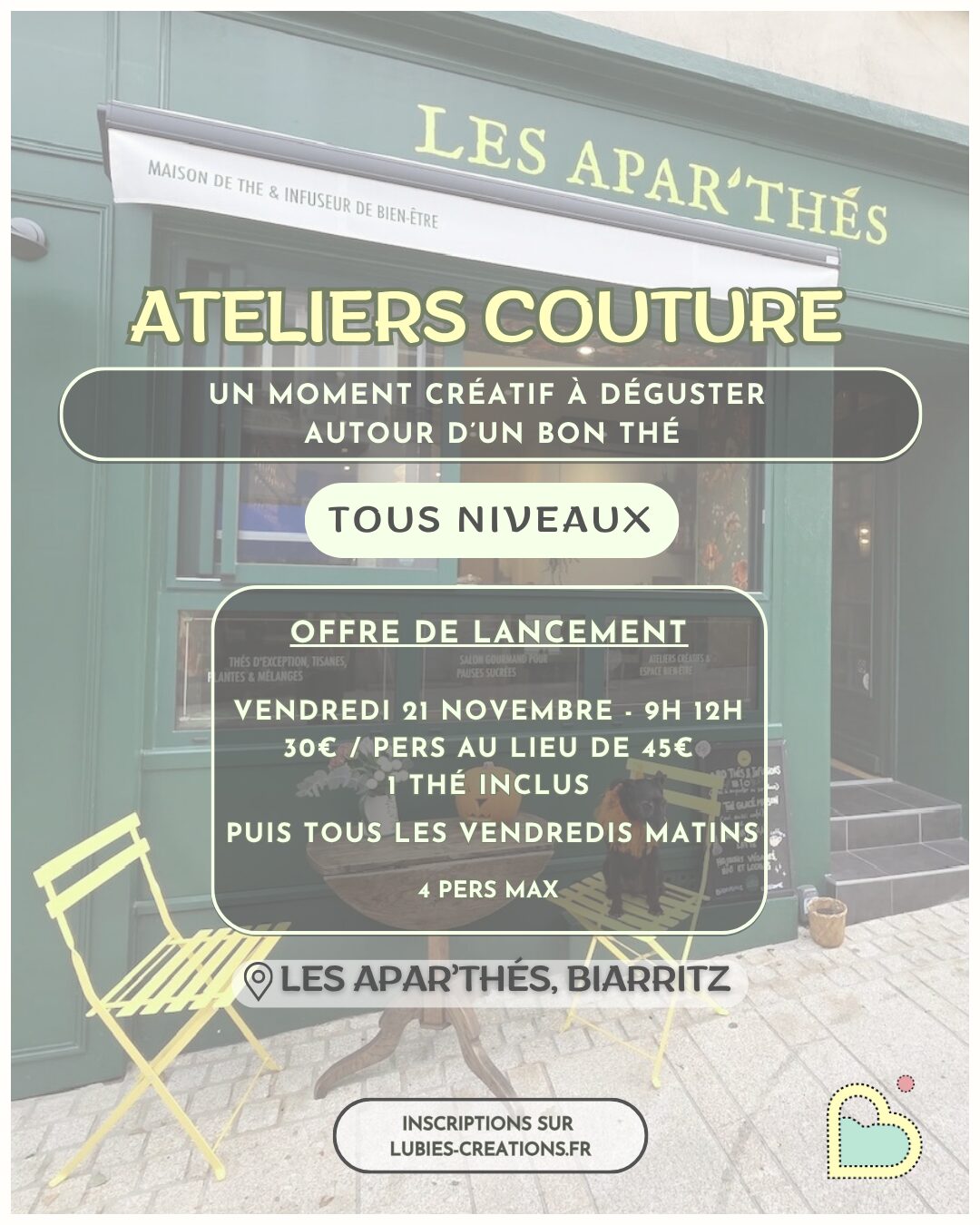 Atelier de lancement Les Apar'thés 21/11/25