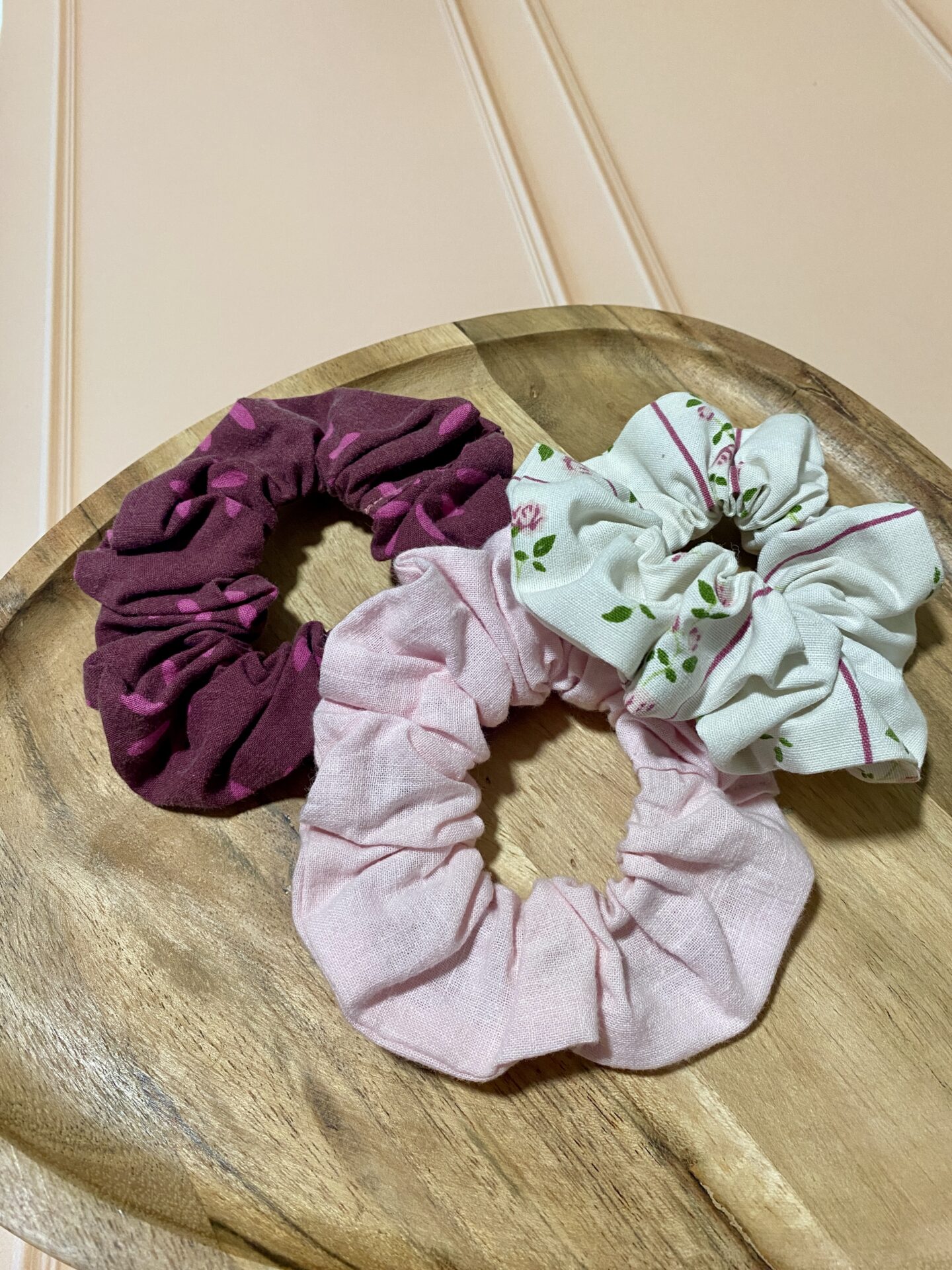 Pack 3 chouchous upcyclés