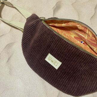 Sac banane Médium côtelé