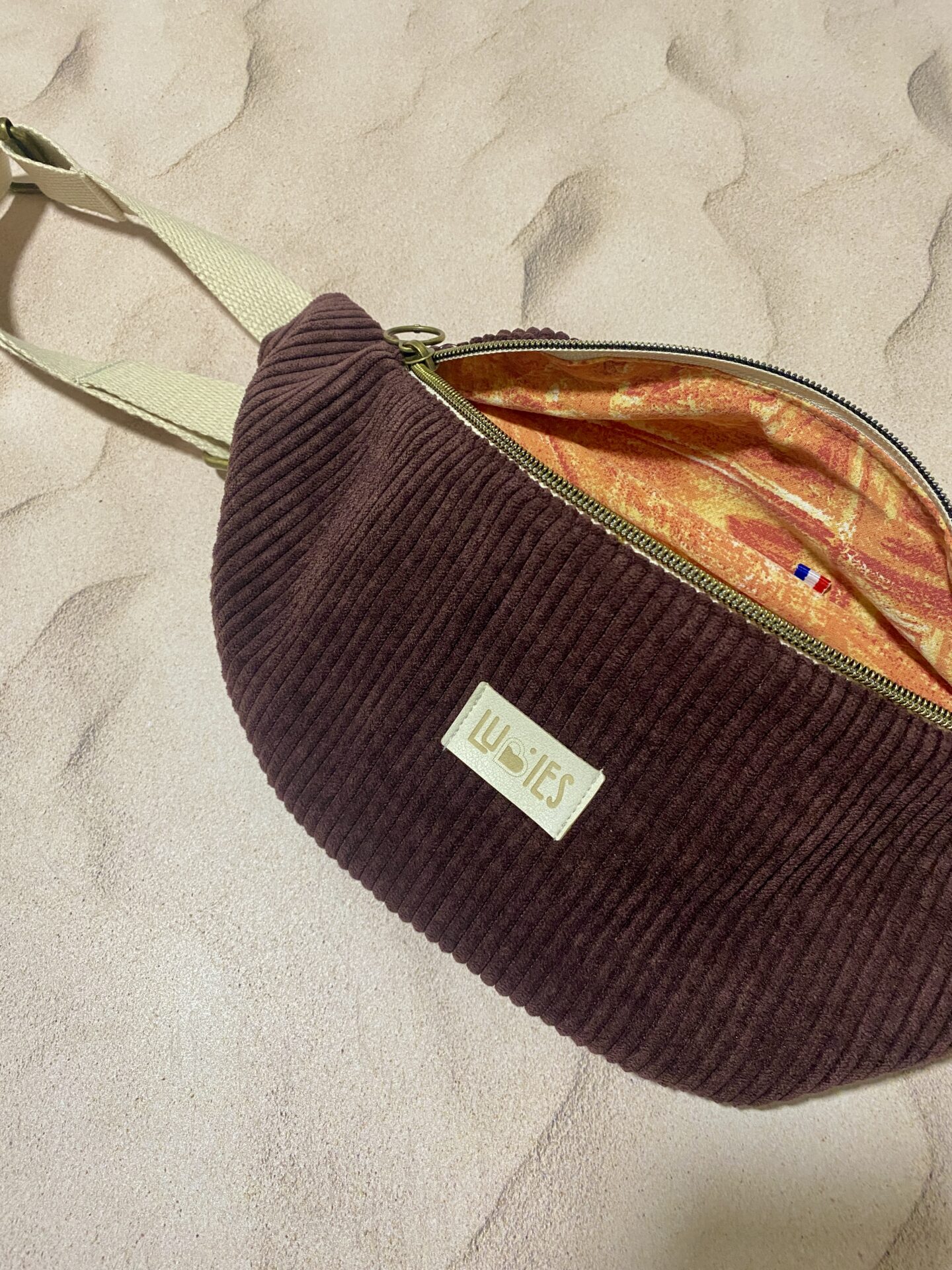 Sac banane Médium côtelé