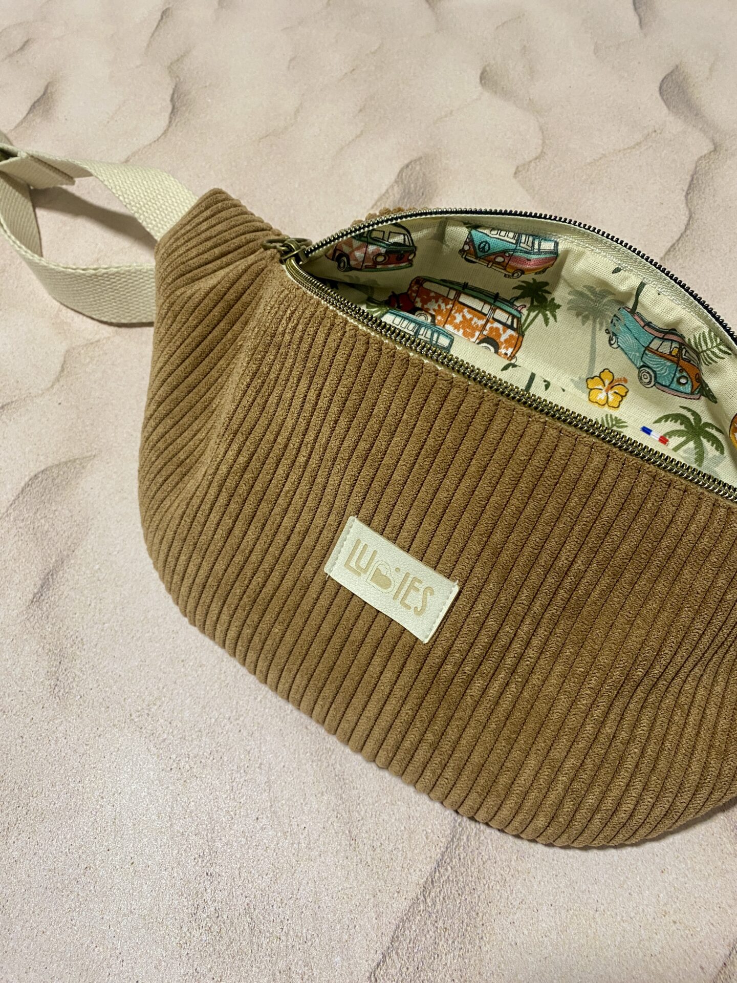 Sac banane Médium côtelé