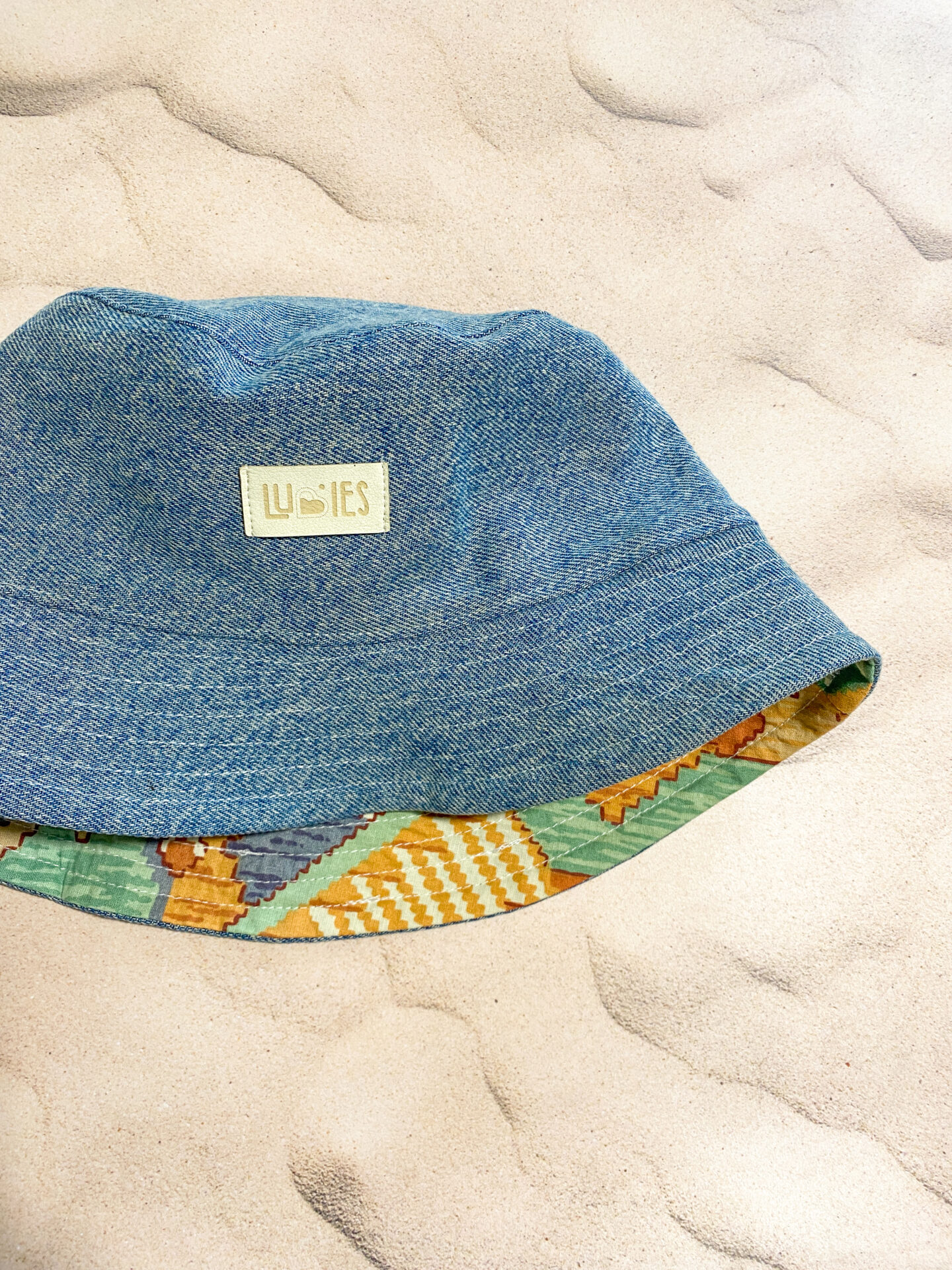 Bob réversible jean