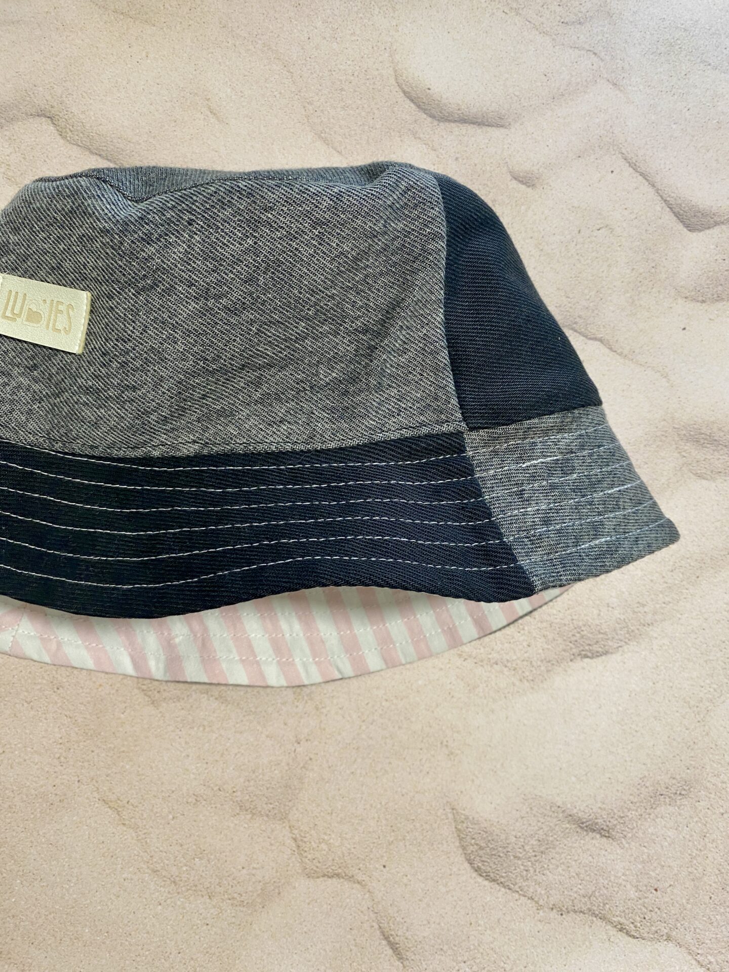 Bob réversible jean