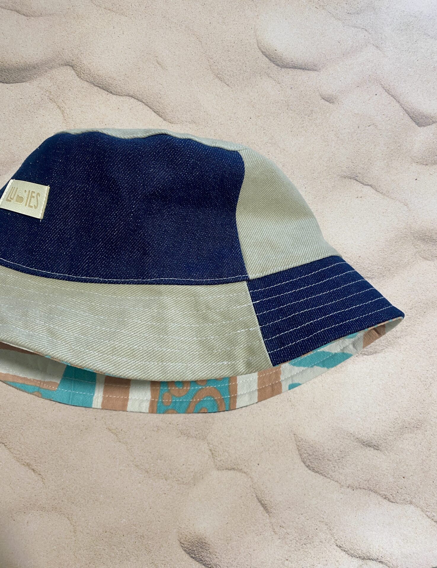 Bob réversible jean