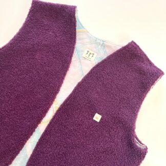 Gilet sans manches réversible