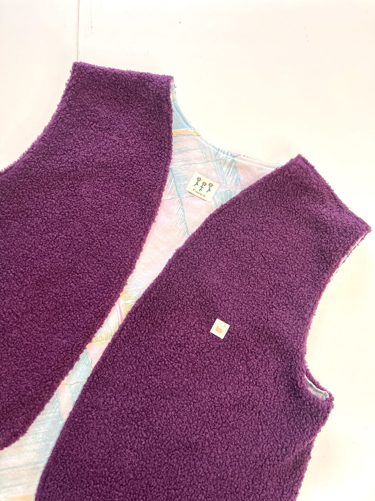 Gilet sans manches réversible