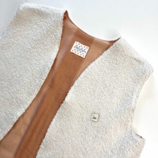 Gilet sans manches réversible