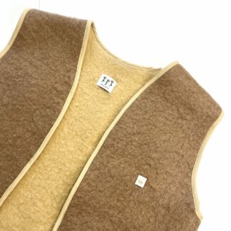 Gilet sans manches upcyclé