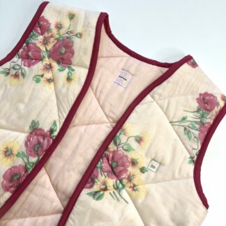 Gilet sans manches upcyclé