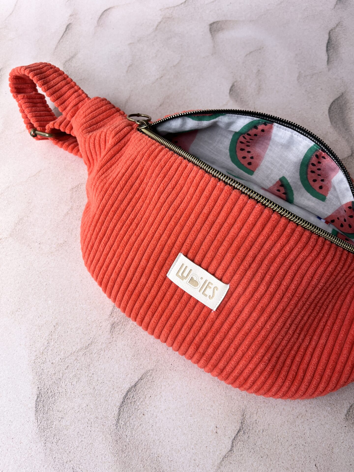 Sac banane Médium côtelé