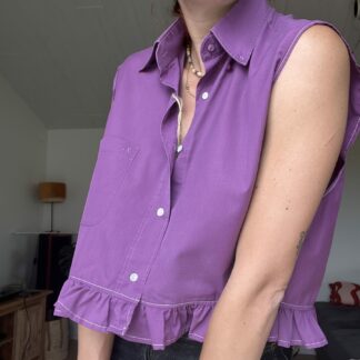 Chemise upcyclée Nina